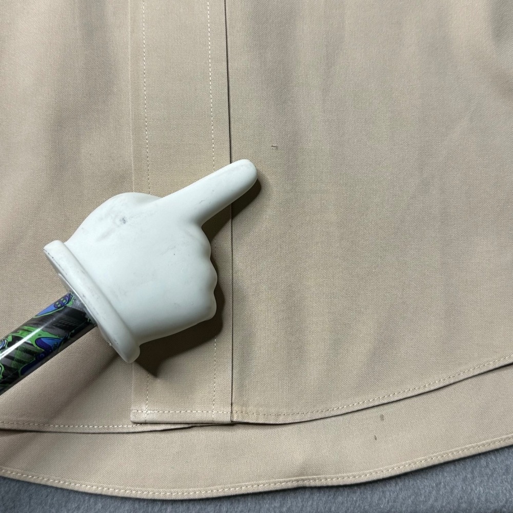 Jos. A. Bank Dress Shirt Mens 17-33 Tan Traveler Collection Cotton Button Down - Picture 6 of 9
